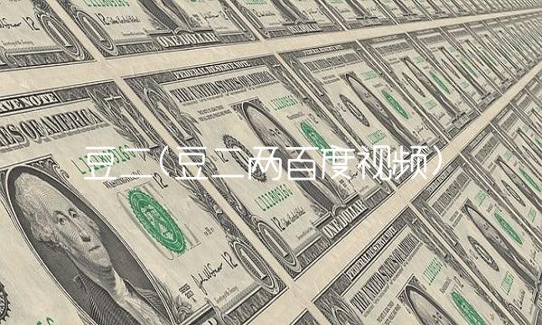 豆二(豆二两百度视频)