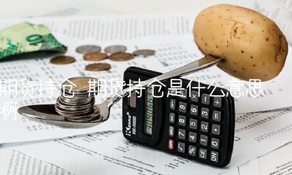 期货持仓 期货持仓是什么意思啊