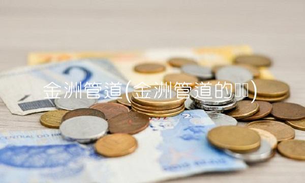 金洲管道(金洲管道的现状)