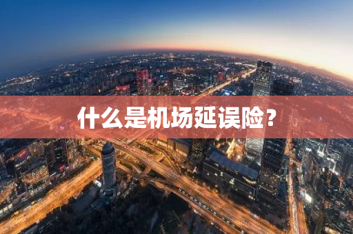 什么是机场延误险？