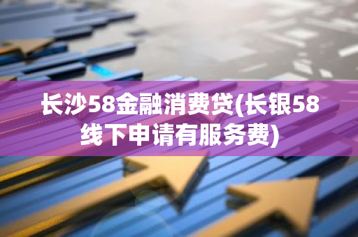 长沙58金融消费贷(长银58线下申请有服务费)