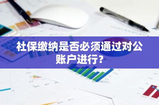 社保缴纳是否必须通过对公账户进行？