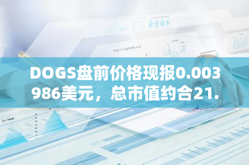 DOGS盘前价格现报0.003986美元，总市值约合21.8亿美元