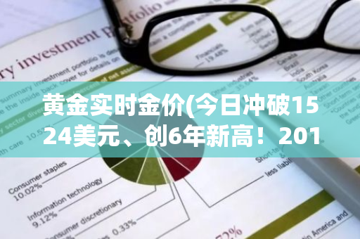 黄金实时金价(今日冲破1524美元、创6年新高！2019真是金价盛世吗)