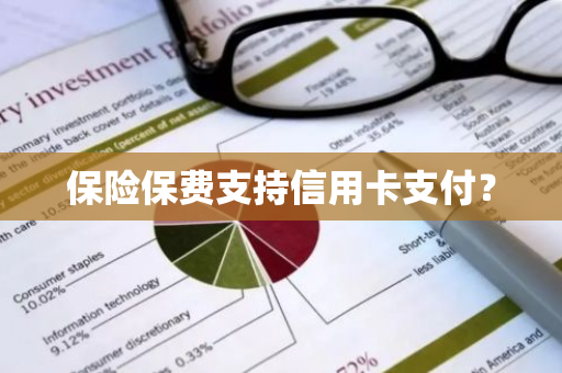 保险保费支持信用卡支付？