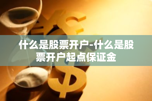 什么是股票开户-什么是股票开户起点保证金