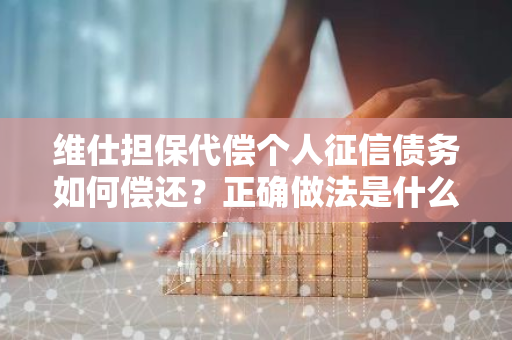 维仕担保代偿个人征信债务如何偿还？正确做法是什么？