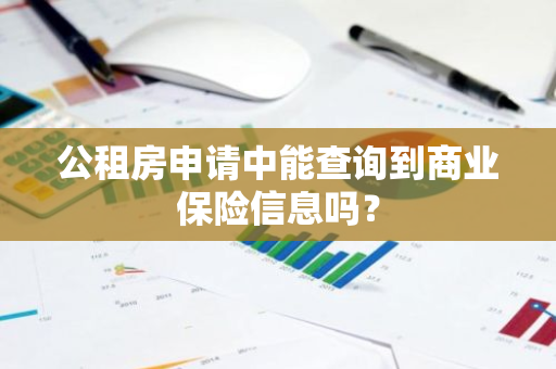 公租房申请中能查询到商业保险信息吗？