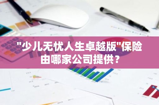 "少儿无忧人生卓越版"保险由哪家公司提供？