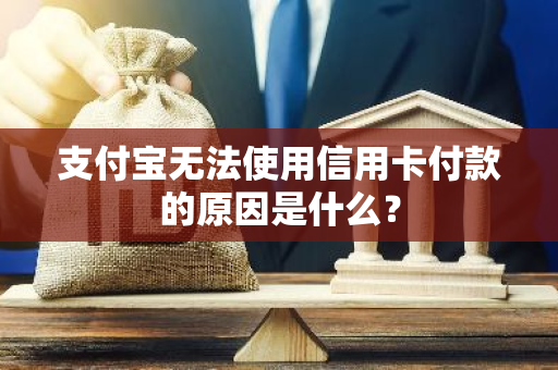 支付宝无法使用信用卡付款的原因是什么？