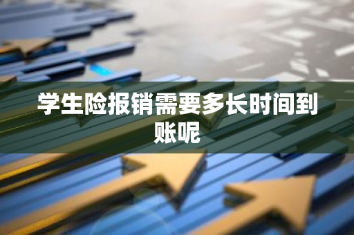 学生险报销需要多长时间到账呢