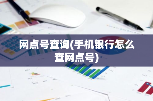 网点号查询(手机银行怎么查网点号)