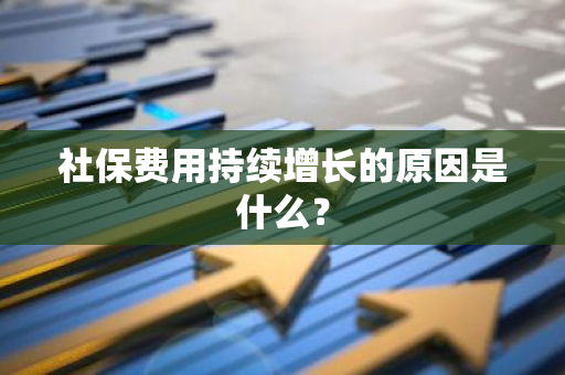 社保费用持续增长的原因是什么？