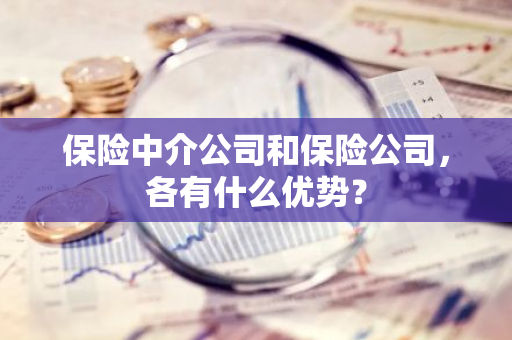 保险中介公司和保险公司，各有什么优势？