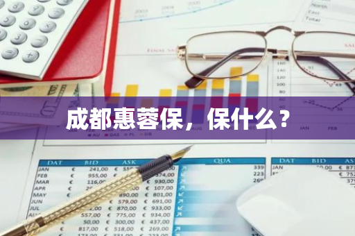 成都惠蓉保，保什么？