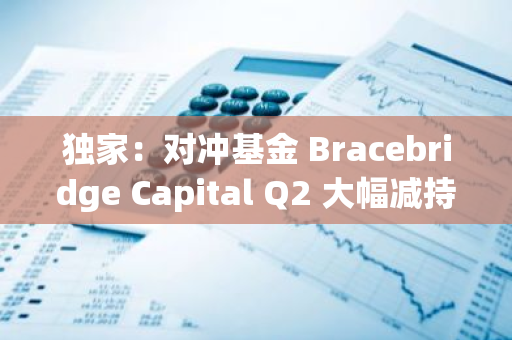 独家：对冲基金 Bracebridge Capital Q2 大幅减持现货比特币 ETF 的仓位，出售全部 IBIT 和 GBTC