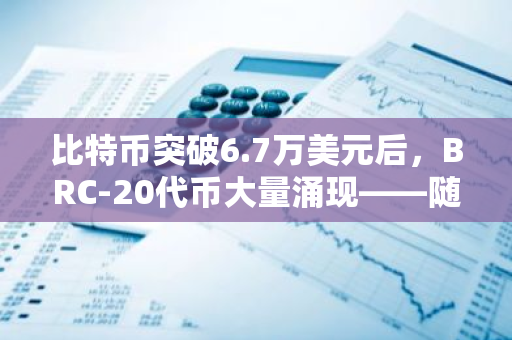 比特币突破6.7万美元后，BRC-20代币大量涌现——随着IEO的临近，99比特币代币会爆炸吗？