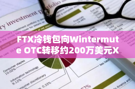 FTX冷钱包向Wintermute OTC转移约200万美元XAUT