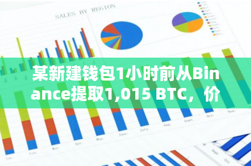 某新建钱包1小时前从Binance提取1,015 BTC，价值约6447万美元