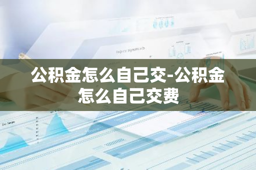 公积金怎么自己交-公积金怎么自己交费