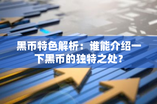 黑币特色解析：谁能介绍一下黑币的独特之处？