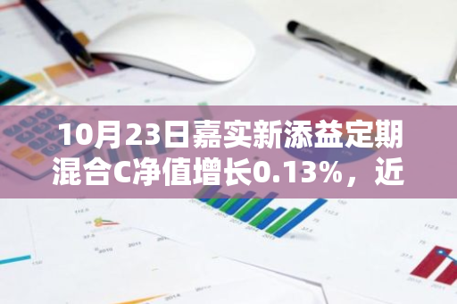 10月23日嘉实新添益定期混合C净值增长0.13%，近1个月累计上涨2.44%