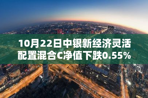 10月22日中银新经济灵活配置混合C净值下跌0.55%，今年来累计上涨7.93%