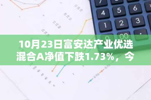 10月23日富安达产业优选混合A净值下跌1.73%，今年来累计下跌8.61%