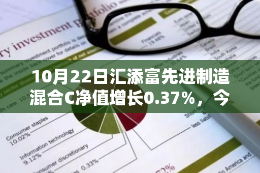 10月22日汇添富先进制造混合C净值增长0.37%，今年来累计上涨26.56%