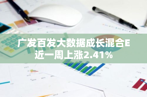 广发百发大数据成长混合E近一周上涨2.41%