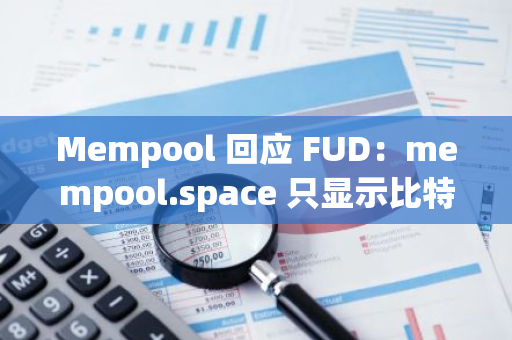 Mempool 回应 FUD：mempool.space 只显示比特币内存池、区块链及闪电网络包含数据