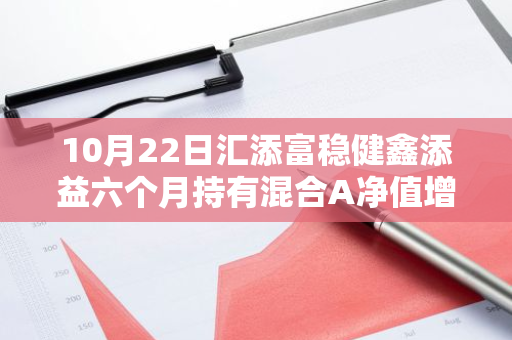 10月22日汇添富稳健鑫添益六个月持有混合A净值增长0.06%，今年来累计上涨3.73%