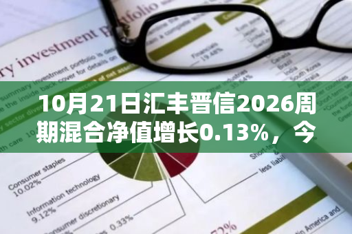 10月21日汇丰晋信2026周期混合净值增长0.13%，今年来累计上涨7.26%