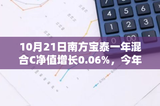 10月21日南方宝泰一年混合C净值增长0.06%，今年来累计上涨4.26%