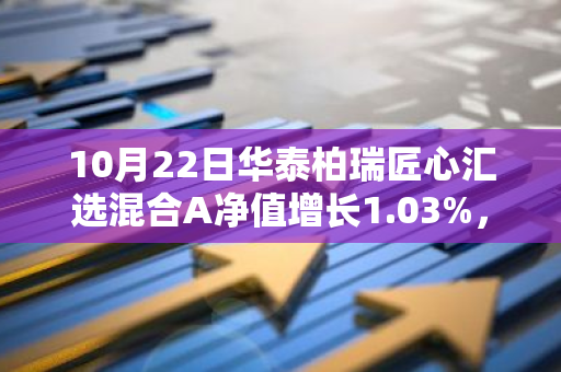 10月22日华泰柏瑞匠心汇选混合A净值增长1.03%，近1个月累计上涨19.5%