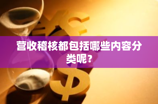 营收稽核都包括哪些内容分类呢？