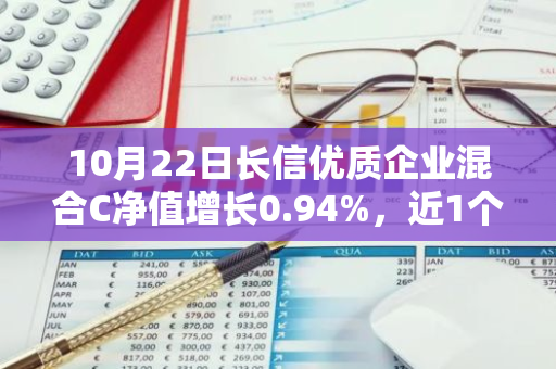 10月22日长信优质企业混合C净值增长0.94%，近1个月累计上涨17.07%