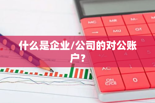 什么是企业/公司的对公账户？