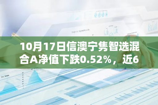 10月17日信澳宁隽智选混合A净值下跌0.52%，近6个月累计上涨2.28%