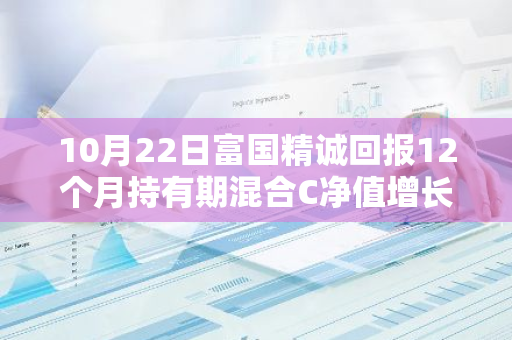 10月22日富国精诚回报12个月持有期混合C净值增长0.16%，近1个月累计上涨4.38%