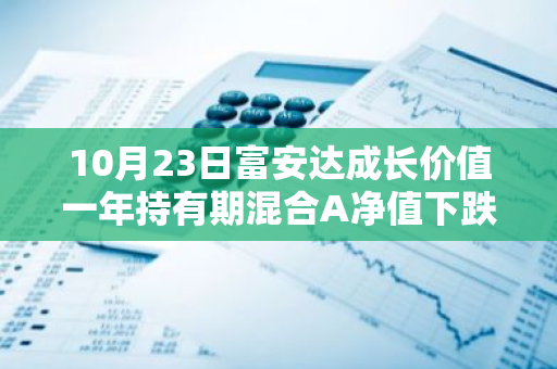 10月23日富安达成长价值一年持有期混合A净值下跌0.08%，今年来累计下跌10.19%