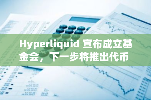 Hyperliquid 宣布成立基金会，下一步将推出代币 HYPE