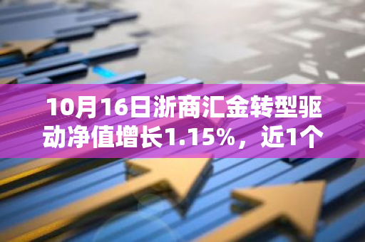 10月16日浙商汇金转型驱动净值增长1.15%，近1个月累计上涨31.12%