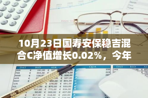 10月23日国寿安保稳吉混合C净值增长0.02%，今年来累计上涨9.88%