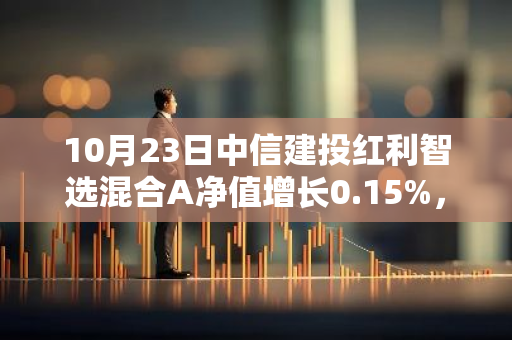 10月23日中信建投红利智选混合A净值增长0.15%，今年来累计上涨12.82%