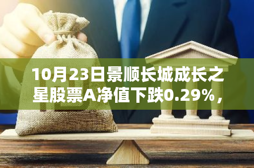 10月23日景顺长城成长之星股票A净值下跌0.29%，近6个月累计上涨9.92%