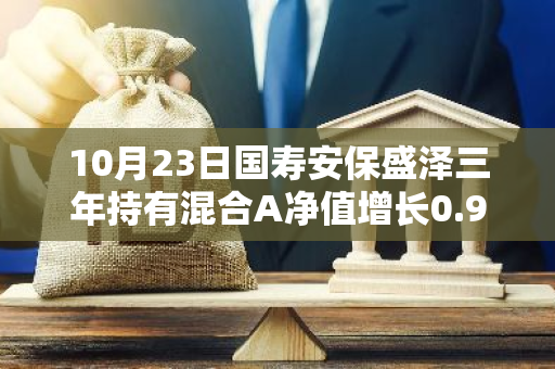 10月23日国寿安保盛泽三年持有混合A净值增长0.91%，近1个月累计上涨26.86%