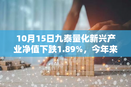 10月15日九泰量化新兴产业净值下跌1.89%，今年来累计下跌11.77%