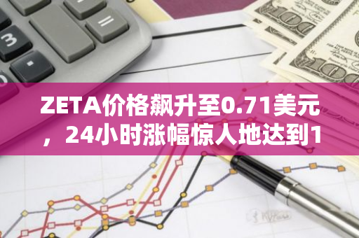 ZETA价格飙升至0.71美元，24小时涨幅惊人地达到14.8%，展现出强劲的市场活力