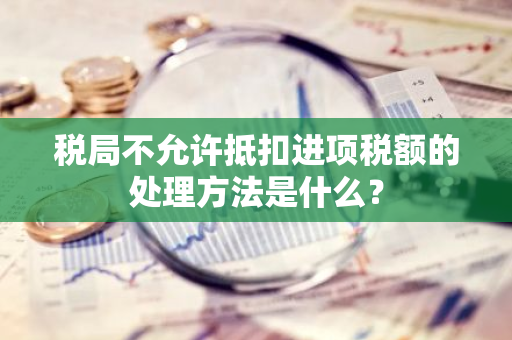 税局不允许抵扣进项税额的处理方法是什么？